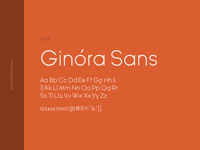 Ginora Sans