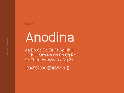 Anodina app design design design inspiration font font inspiration font of the week fotw free fonts free typeface google fonts graphic design interface type inspiration typeface typography ui user experience user interface ux web design