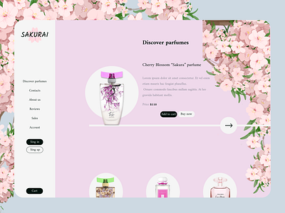 SAKURAI aromas branding business design e commerce illustration logo ui ux