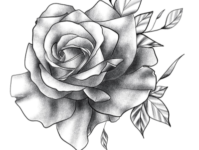 Rosi design flower rose tattoo