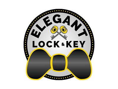 Elegant Lock and Key Logo | Locksmith Scranton, PA