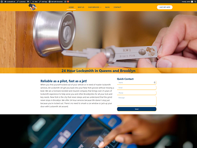 www locksmithjet com branding design elementor elementor pro elementor pro illustration key lock locksmith logo