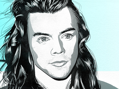 Harry Styles Digital Illustration