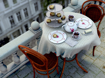 3D Tea Party