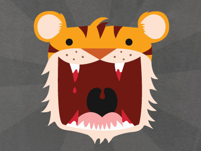 Bloodthirsty Sassy Cats illustration nmd rit tiger vector