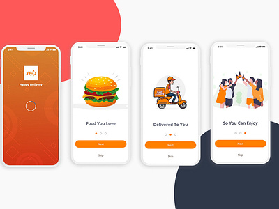 Food Delivery App Design