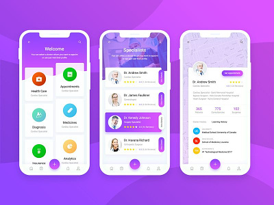 Hospital App Design