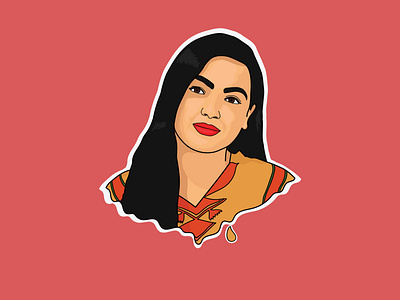 Vector_Portrait_Rajashwi_Adobe_Illustrator