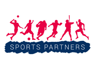 Sportspartners all sports cricket football hockey logo sports