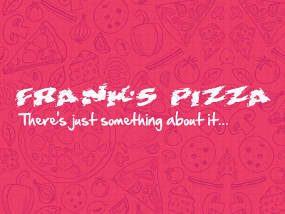 Frank S Pizza 2015 logos franks pizza logo pink colour logo. pizza logo