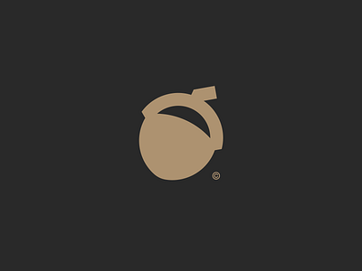 Acorn acorn branding digital icon identity logo logotype mark minimalism modern premium symbol vector