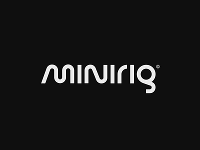 Minirig audio audio technica beyerdynamic brand branding design identity logo logotype mark minirig modern speakers symbol vector