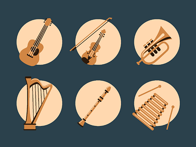 Music icons guitar icon set iconography icons music music icons vector vector graphics vector icons violin