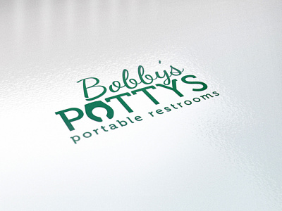 Logo Design for portable restrooms branding design graphic design logo typography vector