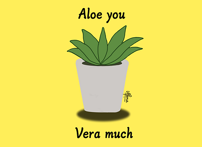 Aloes are my favorite plants. Check this out! illustration