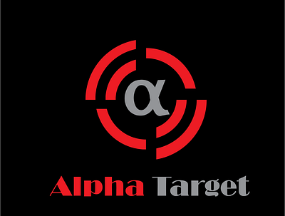 Alpha Target logo design