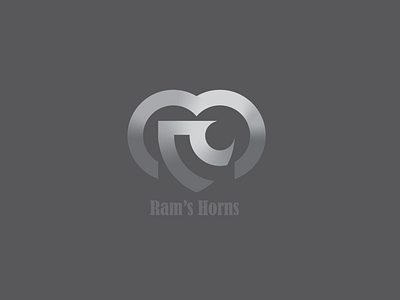 Ram's Horns - Logo Design design logo logo design