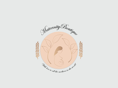 Maternity boutique - Logo Design design logo logo design