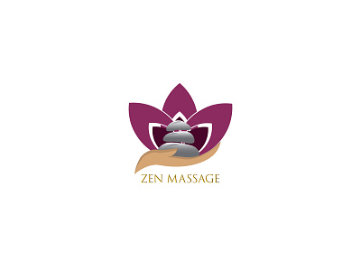 Logo Design - ZEN MASSAGE design logo logo design