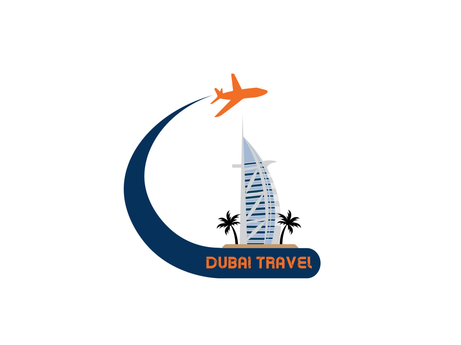 Logo Design Dubai Travel Company By Daniela Radutoiu On Dribbble