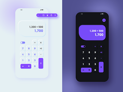 Minimalist Basic Calculator Mobile