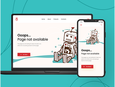 Error page app design error page error404 ui uitrends user interface design user interface designer ux web app website