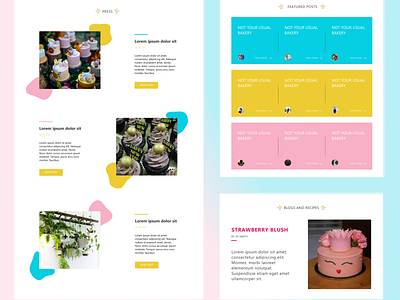 The Flourist - UI design (for web) clean design figmadesign flat graphic design minimal typography ui ux web website