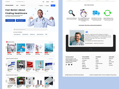 pharmacy landing page