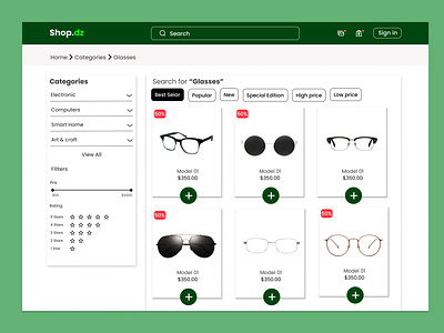 E-commerce Dashboard