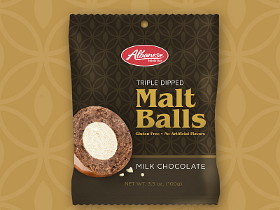 Albanese Triple Dipped Malt Balls