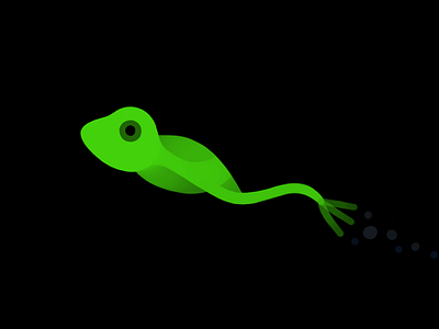 Neon Frog design drawing frog illustration nature neon procreate