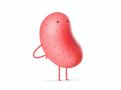 Jelly Belly belly character cute design drawing jelly procreate sweet