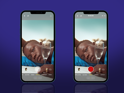 iPhone Camera Interface redesign