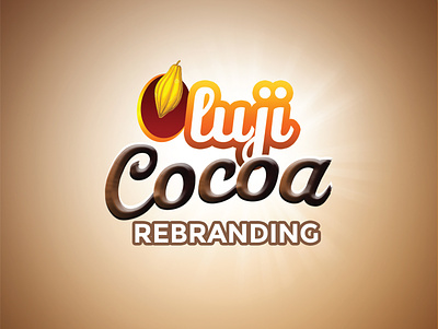 Oluji Cocoa Rebranding branding logo product design