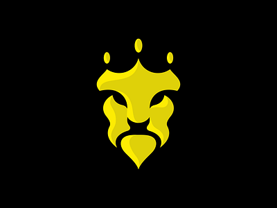 Golden Lion Logo Designs Themes Templates And Downloadable Graphic Elements On Dribbble