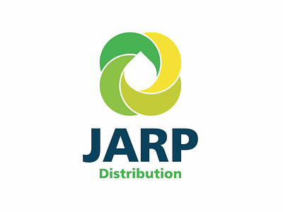 JARP Distribution branding design drop icon logo logomark mark mistershot negative space negative space negative space logo negativespace oil symbol twirl vector whitespace