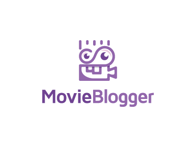 Movie Blogger blogger camera cinema face icon logo mark movies symbol video