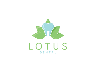 Lotus Dental dental dentistry icon leaf logo lotus mark molar symbol teeth tooth