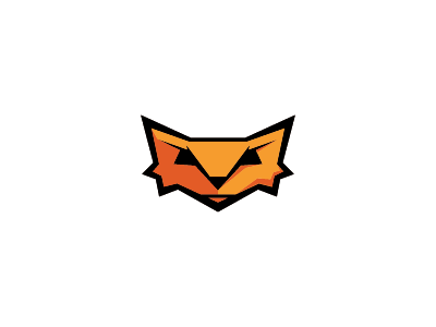 Foxy animal clever fox foxy games logo mark sports team