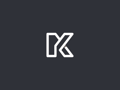 K k logo mark mistershot monogram symbol