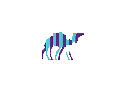 Oasis camel desert logo mark oasis saudi