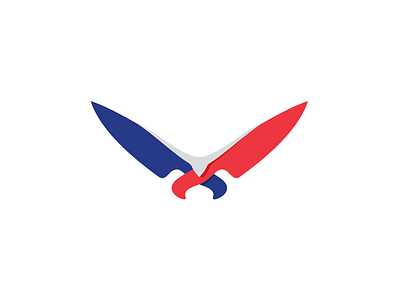 American Chef american chef cooking eagle knife knives logo mark