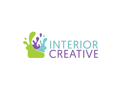 Interior Creative colorful colors creative home house identity interior logo mark