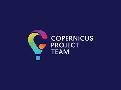 Copernicus Project Team balloon c copernicus experiment hot air balloon logo logomark monogram research space
