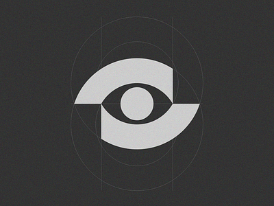 Eye 01 eye eye logo eyes grid grid construction grid design grid logo gridding logo mark minimal mistershot modernism symbol