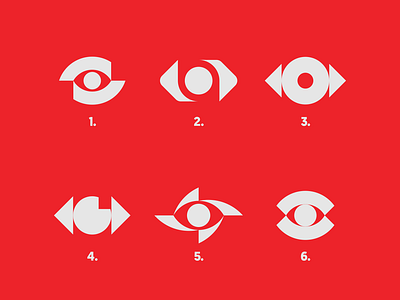 Eyes Symbol Exploration eye eye logo eyes geometric logo mark minimal mistershot modernism symbol