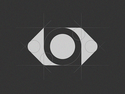 Eye 03 eye eye logo eyes grid grid construction grid design grid logo gridding logo mark minimal mistershot modernism symbol