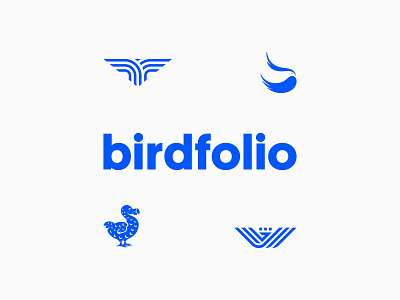 Bird Logos Collection - Behance animal bird design icon logo logomark mark negative space symbol vector