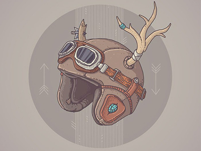 helmet №1 2d helmet hi everyone illustration indie