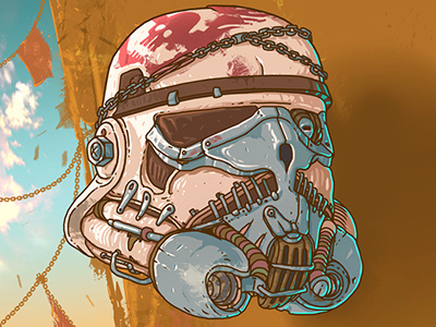 Imperial Stormtrooper helmet (MADMAX)